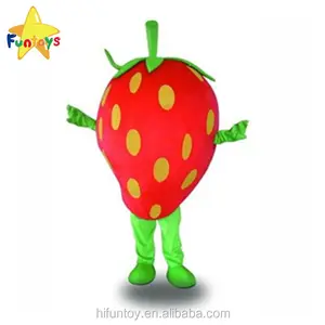 Funtoys CE Adult Strawberry Costom Fruit Mascot Costume Fancy Dress