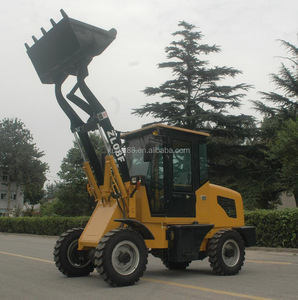 KUDAT 2 Ton Mini Track Loader ZL20A roda depan Loader dengan komponen mesin inti 70KW daya efisiensi tinggi - Product Image 4