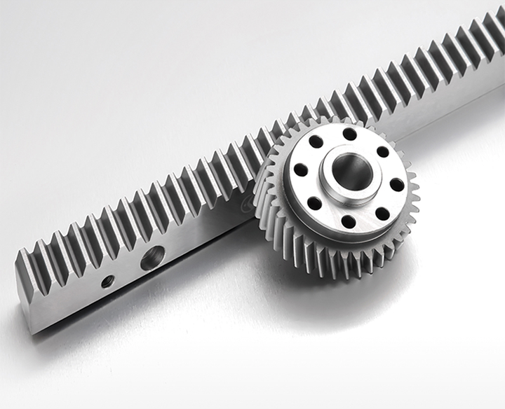 DIN8 M1 M1.5 M2 M2.5 M3 M6 Straight Oblique Tooth Rack with Holes ...