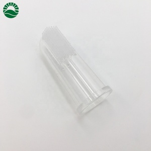 Silicone baby infant training finger <strong>toothbrush</strong> - Product Image 1