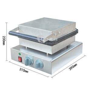 Máquina para Hacer Conos de Helado y Waffles de Acero Inoxidable Eléctrica Goodloog, Máquina Comercial para Hacer Stroopwafels de 1750 W con Temporizador de Apagado Automático - Product Image 6