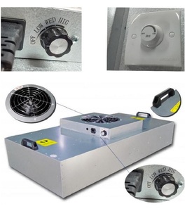 FFU Fan Lọc Đơn Vị Lọc Máy Lọc Không Khí Thanh Lọc laminar flow hood sạch đổ bụi miễn phí hội thảo Cao Hiệu Quả - Product Image 3