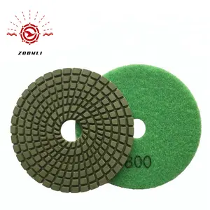 Zhongli High efficient diamond polishing pad for granite Angle Grinder