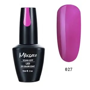 Mixcoco 192 색상 도매 Uv 젤 폴란드어 전문 손톱 살롱 아트 그림 esmalte em unas uv 네일 젤 폴란드어