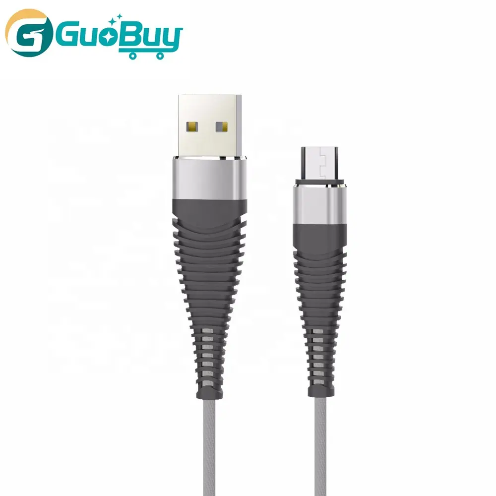 Strong Durable Fast Charging Micro USB C Mobile Phone Charger Sync Cord Data Cable for iphones Android