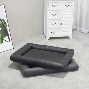 Fabricante <span class=keywords><strong>Indestructible</strong></span> de lujo suave al aire libre de cuero de la PU para mascotas cama del perro para perro - Product Image 1