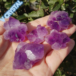 All'ingrosso naturale <span class=keywords><strong>grezzo</strong></span> <span class=keywords><strong>ametista</strong></span> cristallo <span class=keywords><strong>ametista</strong></span> cristallo <span class=keywords><strong>grezzo</strong></span> <span class=keywords><strong>ametista</strong></span> Tumbles per la creazione di gioielli collana - Product Image 4