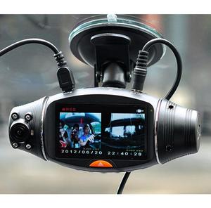 R310 mini coche <span class=keywords><strong>dvr</strong></span> 120 grado ángulo Vehículo de alta calidad dual cámaras recorder dash cam con paquete de venta al por menor - Product Image 3