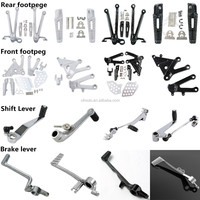 Repose-pieds avant et arrière de moto TCMT, pour Honda, Kawasaki, Yamaha, Suzuki et Harley, appui-pieds