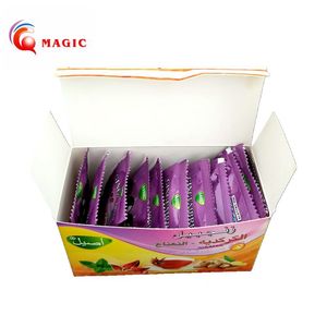 Gránulos <span class=keywords><strong>de</strong></span> té <span class=keywords><strong>de</strong></span> jengibre miel instantánea con flores <span class=keywords><strong>de</strong></span> hibisco y menta - Product Image 4