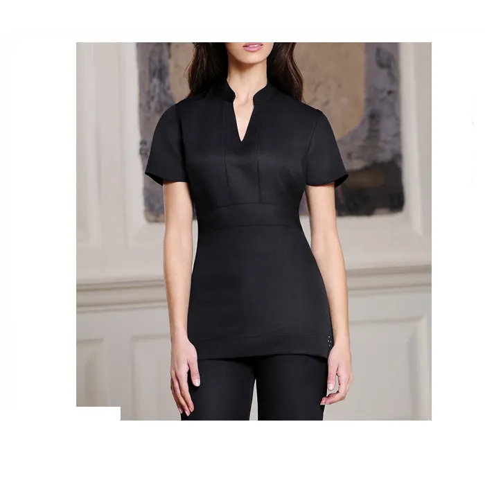 Latest design comfortable beauty tunic spa/salon uniform wear