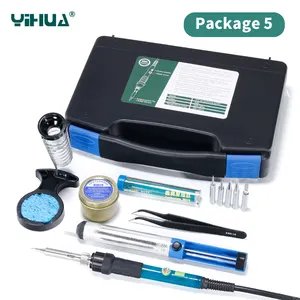 YIHUA947-III 60W Soldering Ironชุดเครื่องมือไฟฟ้าSolderingชุดเหล็ก