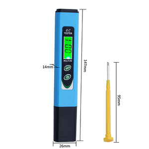 เครื่องมือวัดคุณภาพน้ำแบบปากกา <span class=keywords><strong>EC</strong></span>-<span class=keywords><strong>963</strong></span> รุ่นใหม่ เครื่องวัดค่าการนำไฟฟ้าแบบดิจิตอลพร้อมระบบปรับอุณหภูมิอัตโนมัติ (ATC) - Product Image 4