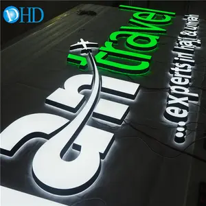outdoor store Company brand logo 3D Led letter sign business led signs business signs logo outdoor