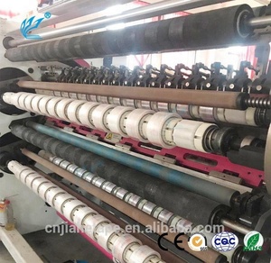 Siêu rõ ràng Bopp <span class=keywords><strong>Jumbo</strong></span> CuộN dính Sticker băng không thấm nước một mặt cho carton niêm phong ISO9001 Chứng Nhận in Acrylic - Product Image 5