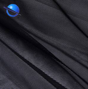 Greige Trong Kho Dệt Kim Siêu Năng Lượng Polyester Spandex Mềm Lưới Đàn Hồi Căng Vải Cho Thể Thao Đồ Bơi May Mặc - Product Image 5