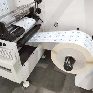 Narrow <strong>Web</strong> Single Color Flexo <strong>Printing</strong> and Semi Rotary Automatic Die Cutting Machine - Product Image 6