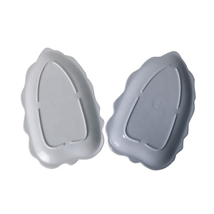 Plateau à feuilles de palmier en plastique, <span class=keywords><strong>grande</strong></span> <span class=keywords><strong>assiette</strong></span> en mélamine taille personnalisée, assiettes de banane vertes pour le dîner - Product Image 3