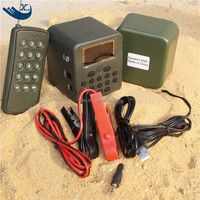 Haute puissance 210 sons d'oiseaux dispositif de chasse numérique caille canard appelant lecteur Mp3 100 ~ 200M télécommande corbeau leurre en plastique