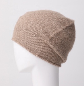 Plaine confortable doux 100% cachemire chapeaux hommes hiver tricot laine mérinos cachemire <span class=keywords><strong>bonnet</strong></span> chapeaux hommes femmes dames - Product Image 4