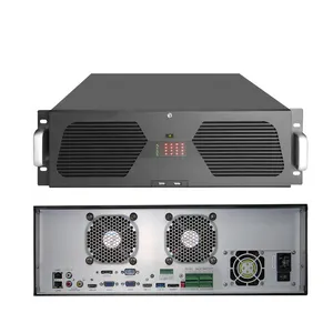3U 16HDD 128CH NVR 4K H.265 Embedded LINUX system RAID5 NVR