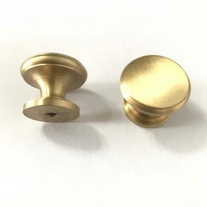 MỸ & Châu Âu Phong Cách Hiện Đại 100% Bàn Chải Brass Pull Đồ Nội Thất Tủ Ngăn Kéo Kéo Núm - Product Image 3