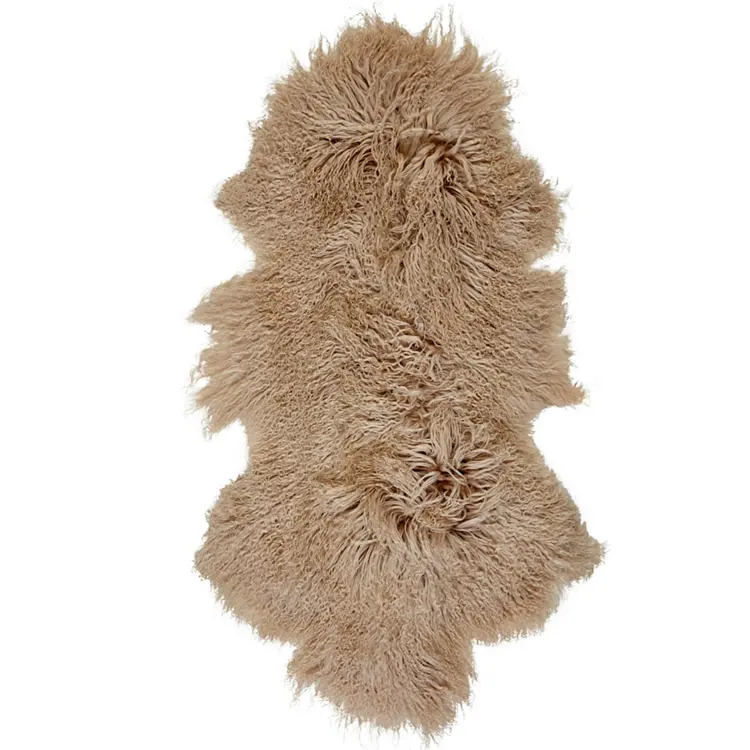 卸売オーストラリア羊皮敷物100% 羊皮カーペット本物の動物の毛皮