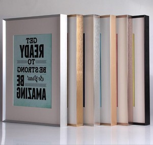 Hot bán 30x40cm Bạc E mực hình ảnh khung 25mm cạnh rộng giá rẻ hình ảnh Nguồn cung cấp với vật liệu kim loại - Product Image 2