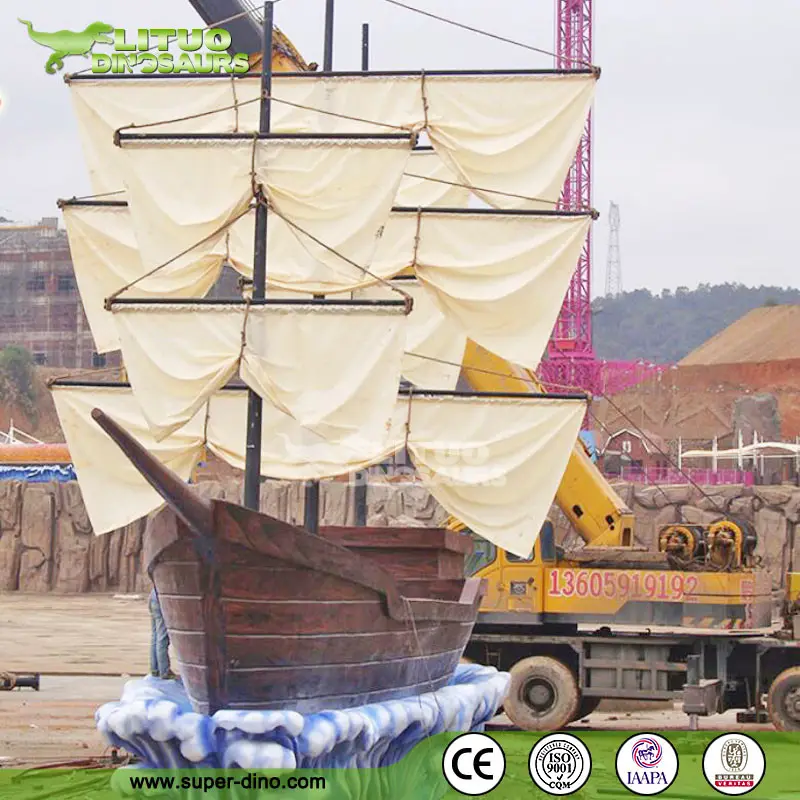 موضوع جولف ديكور سفينة القراصنة تمثال للبيع