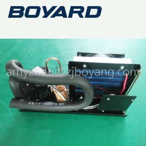 Unidad de condensación de 12 a <span class=keywords><strong>24</strong></span> voltios con compresor de refrigerador en miniatura sin escobillas para mini nevera portátil - Product Image 5