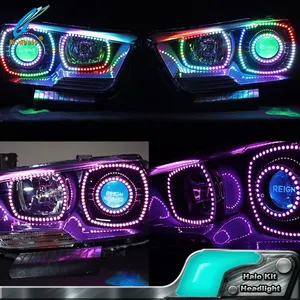 RGB melek gözler için dodge şarj cihazı 2011-2014 led ışık halkası