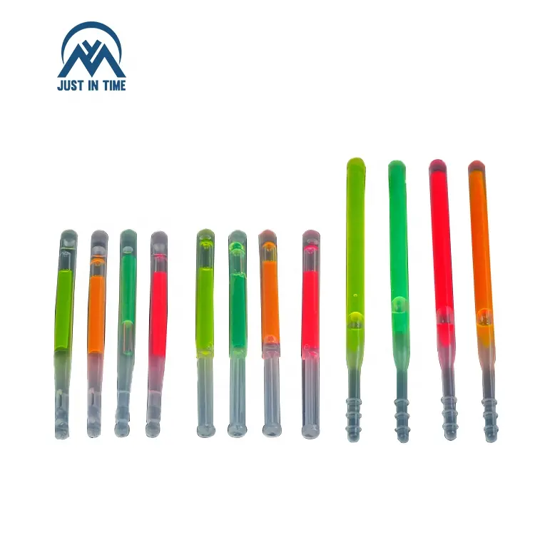 Aangepaste Verkoop Bulk Multicolor Chemische Fluitje Lolly Glow Stick