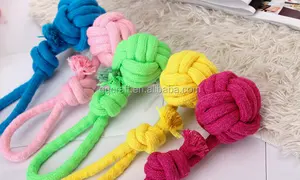 QQPET New Stock hemp dog toy rope