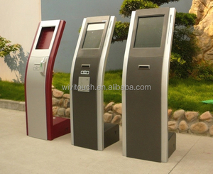 17 "LCD quản lý hàng đợi kiosk/tầng thường vụ vé bán kiosk/tự phục vụ thiết bị đầu cuối kiosk với máy in - Product Image 6