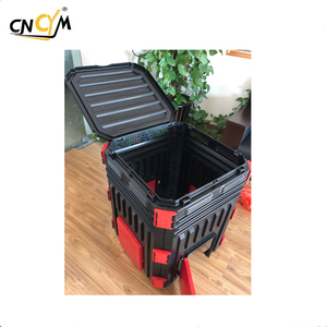 HDPE plastic outdoor garden organic fertilizer worm compost bin