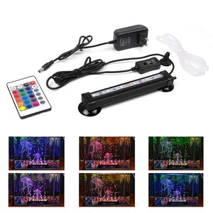 Ganmeorv Officiel RTS Prêt à Expédier Lumière LED d'<span class=keywords><strong>Aquarium</strong></span> à Bulles d'Air Colorées RVB Sous-Marine IP 68 Lampe de Récif Corallien pour <span class=keywords><strong>Aquarium</strong></span> 16CM - Product Image 6