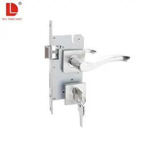 WUYINGHAO Hot sale door lever handle mortise lever handle design stainless door handle lock