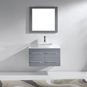 Australia Hot Sale <strong>Under</strong> Mount <strong>Sink</strong> Cabinet White 2 Pac Bathroom <strong>Vanity</strong> <strong>Unit</strong> - Product Image 4