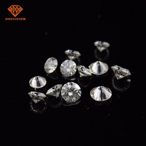 Color de lujo hombre sintético hecho Vvs1 Def Color redondo brillante corte Moissanite piedra preciosa - Product Image 2