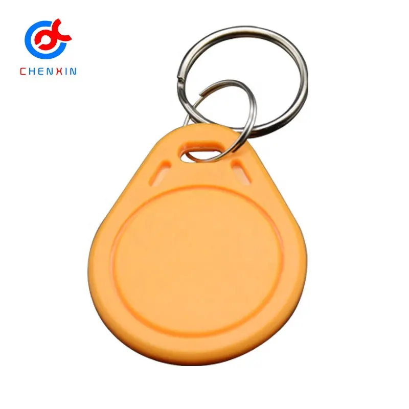 Customized Fudan F08 chip IC key card No. 3 can copy residential elevator card access card buckle ABS material