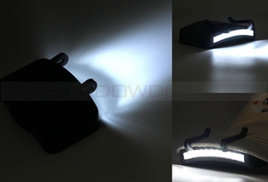11 LED Camping Walking lavorando in bicicletta Hunting Hunting Clip sulla luce del cappello - Product Image 6