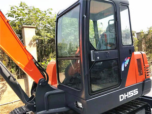 Excavatrice Doosan DH55 Mini pelleteuse 5 tonnes d'occasion Doosan DX55 DH60 DX60 - Product Image 3