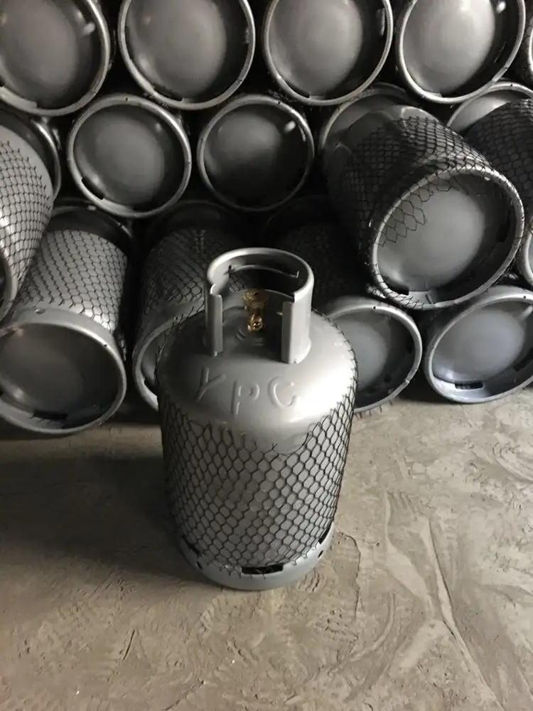 Yboîte — cylindre de gaz vide avec valve, 12.5/12kg, 10 pièces