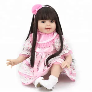 Baby Dolls Girls Toy Lifelike Vinyl Soft Silicone Dolls Reality Lovely Baby Dolls