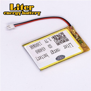 Plug 2.5-2 P hot sale lithium 3.7 V 454060 1500 mah Polymer battery lipo rechargeable - Product Image 2
