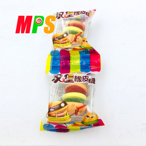 Bonbons gélifiés en forme de <span class=keywords><strong>mini</strong></span> <span class=keywords><strong>hamburger</strong></span> aux saveurs de fruits, bonbons en vrac - Product Image 4