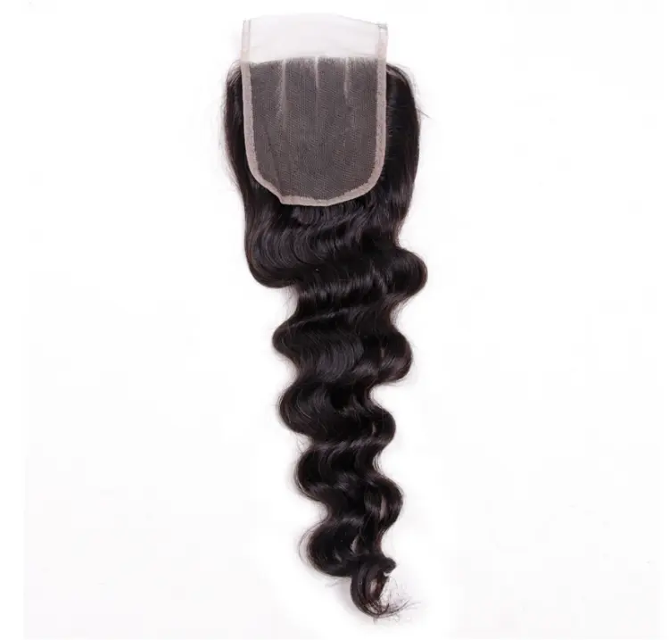 New Arrival Virgin Hair Bundles With Lace Closure 3Pcs Brazilian Human Hair Weave Plus One Closure/jet black silk top closure