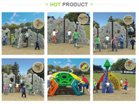 FEIYOU produits enfants enfants équipement de terrain de jeu extérieur balles d'escalade norme ASTM pour l'école
