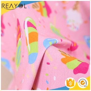 Haute qualité crème glacée numérique imprimé <span class=keywords><strong>coton</strong></span> <span class=keywords><strong>lycra</strong></span> tissu, tricot 100% <span class=keywords><strong>coton</strong></span> imprimé tissu pour enfants - Product Image 3