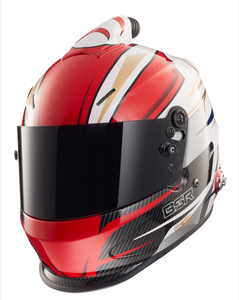 Casque intégral de course BSR BF1-730, matériau composite SNELL SA2025, doublure en mousse - Product Image 1